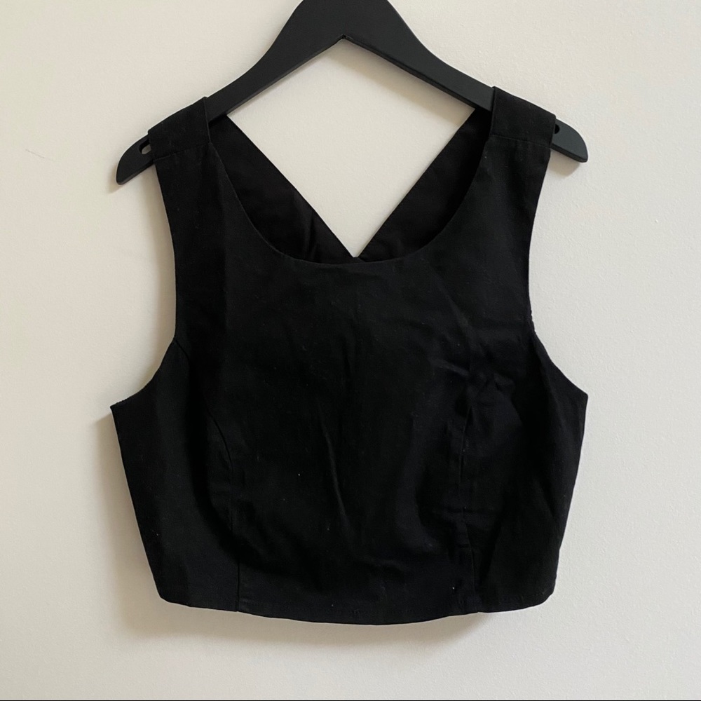 Urban Outfitters Cross-Back Crop Top